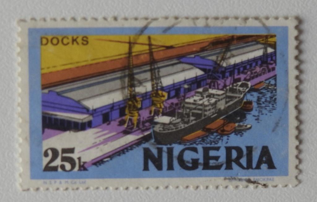 1 postzegel Nigeria  1973, Verzenden, Nigeria, Gestempeld