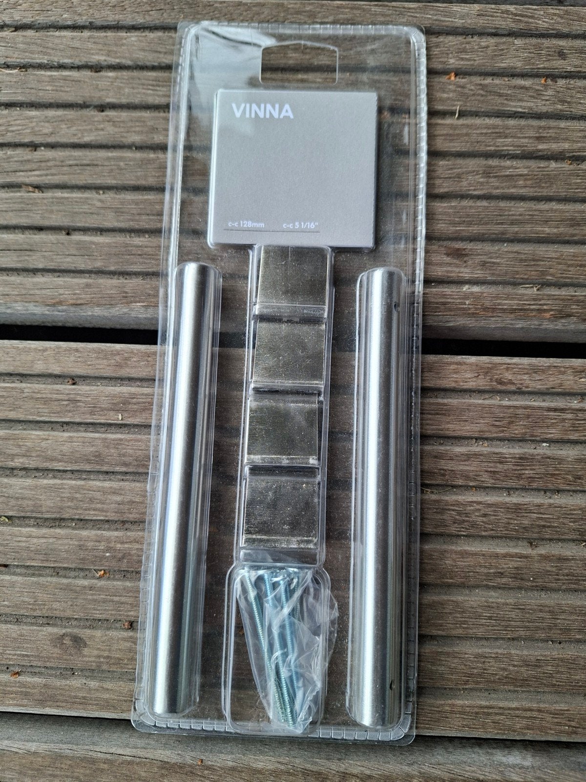 IKEA Vinna handgrepen - Nieuw in verpakking, Nieuw, Ophalen of Verzenden, Zilver, Metaal