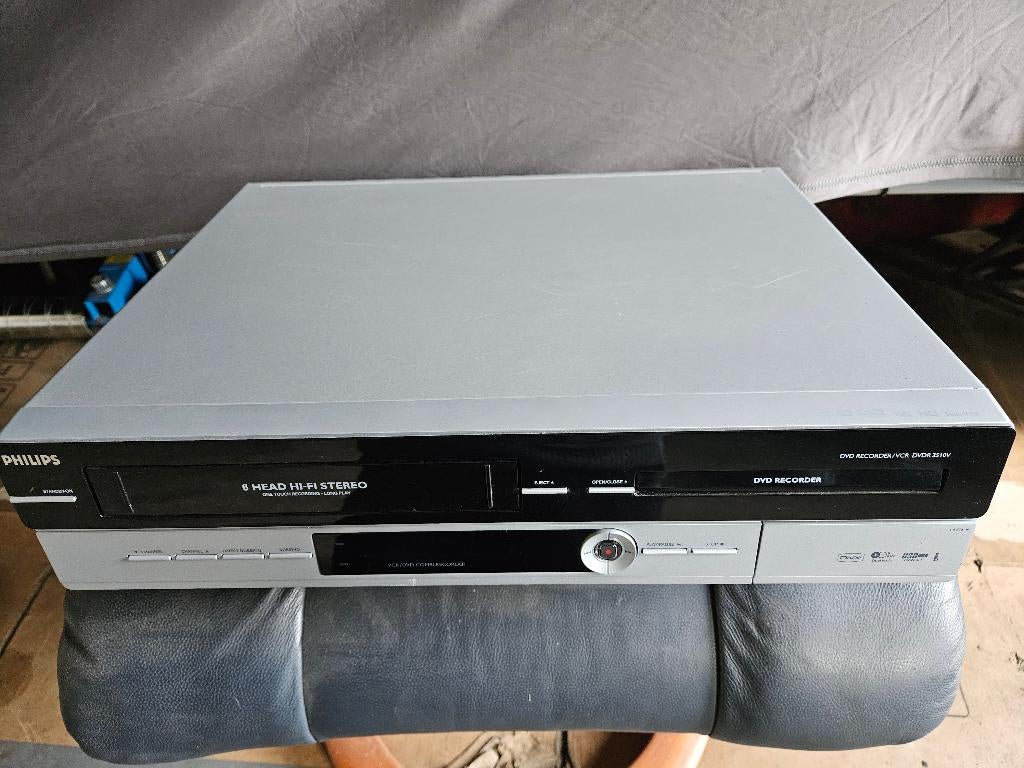 Philips dvd video speler dvdr 3510v, Ophalen, Zo goed als nieuw, Dvd-recorder, Philips