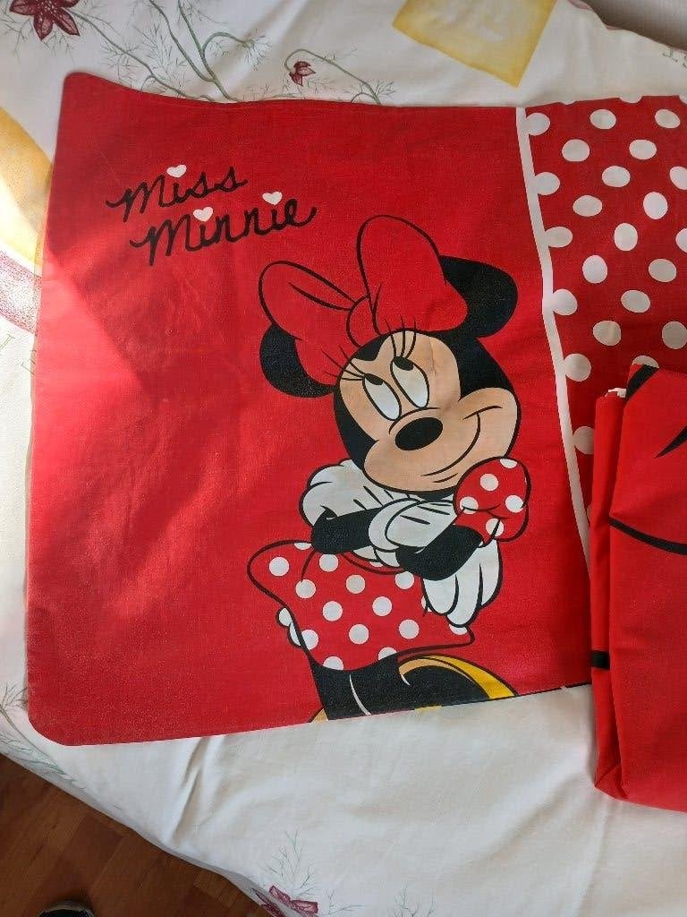 Kinderdekbed Miss Minnie, Ophalen, Gebruikt, Meisje, Dekbedovertrek