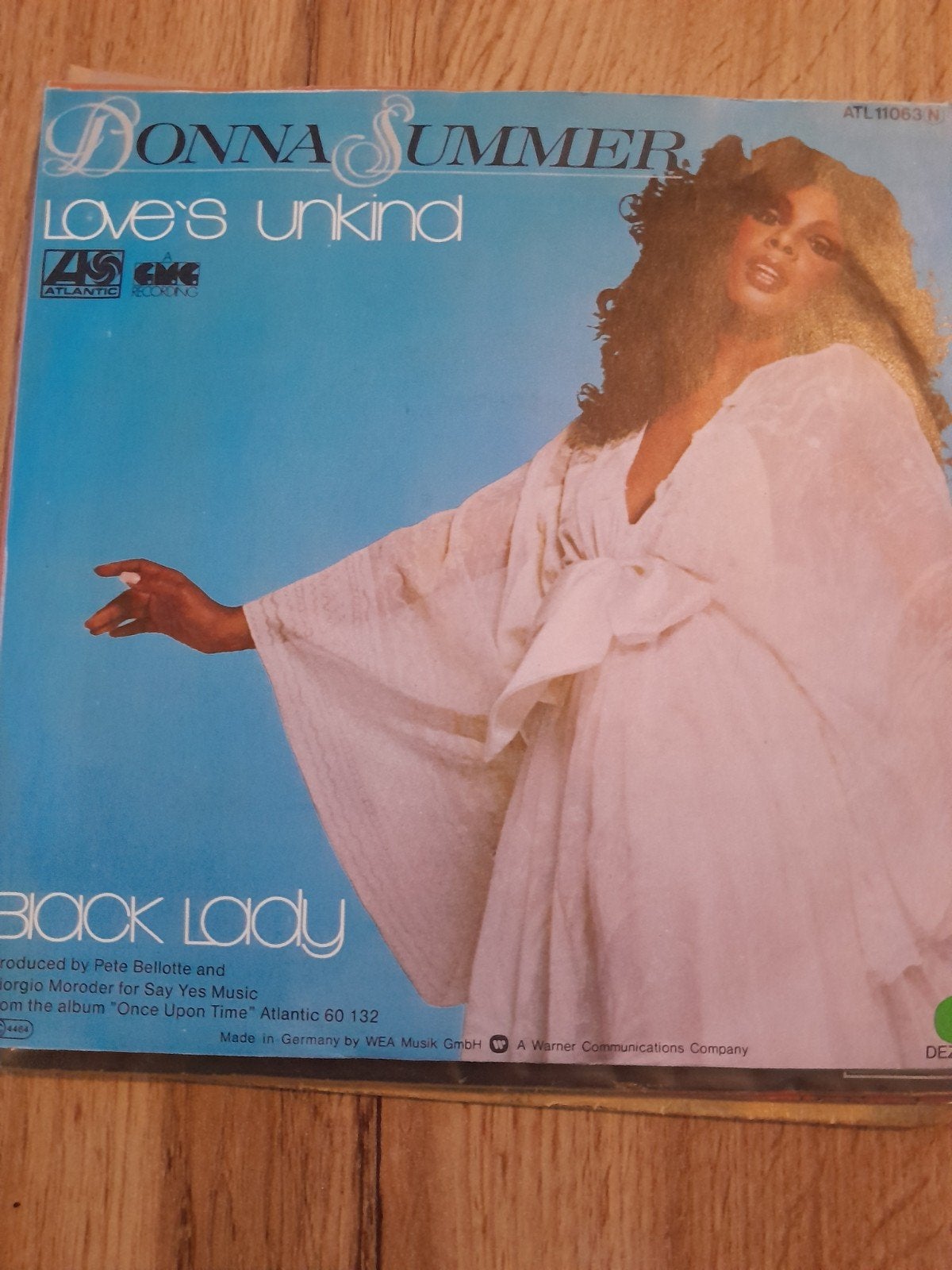 Donna summer 7inch love,s unkind, Ophalen of Verzenden, Zo goed als nieuw, Pop