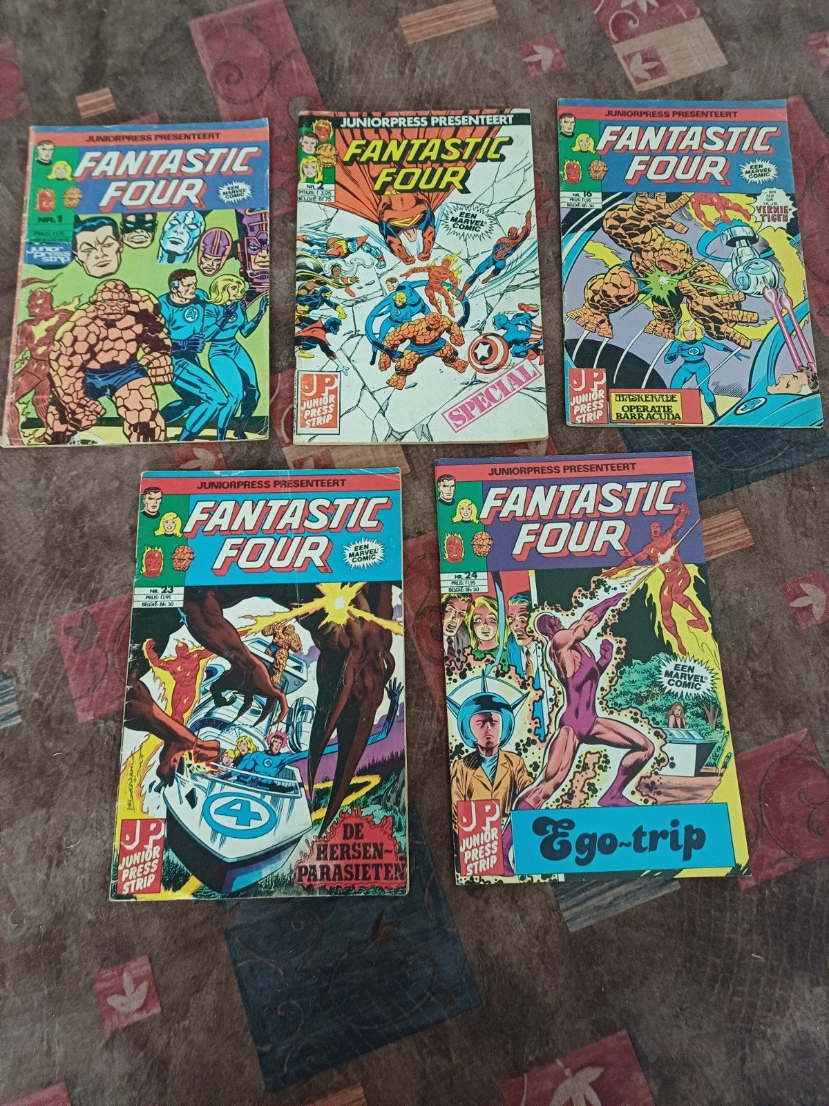 Vintage comics - FANTASTIC FOUR, Meerdere comics, Ophalen of Verzenden, Gelezen, Amerika