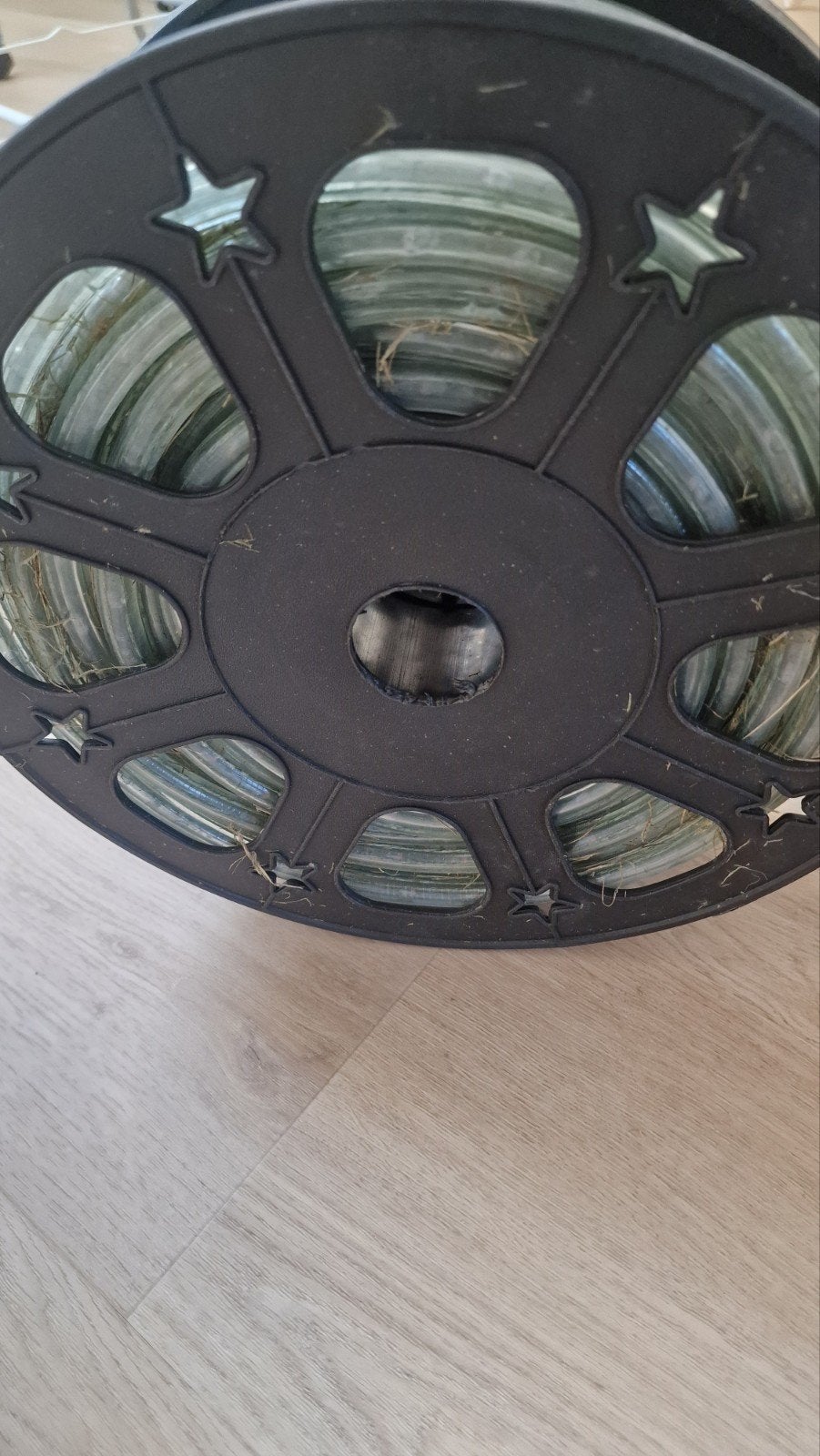 Te koop, 230 Volt lichtslang 45 meter, bouwplaatsverlichting, Ophalen of Verzenden, Zo goed als nieuw
