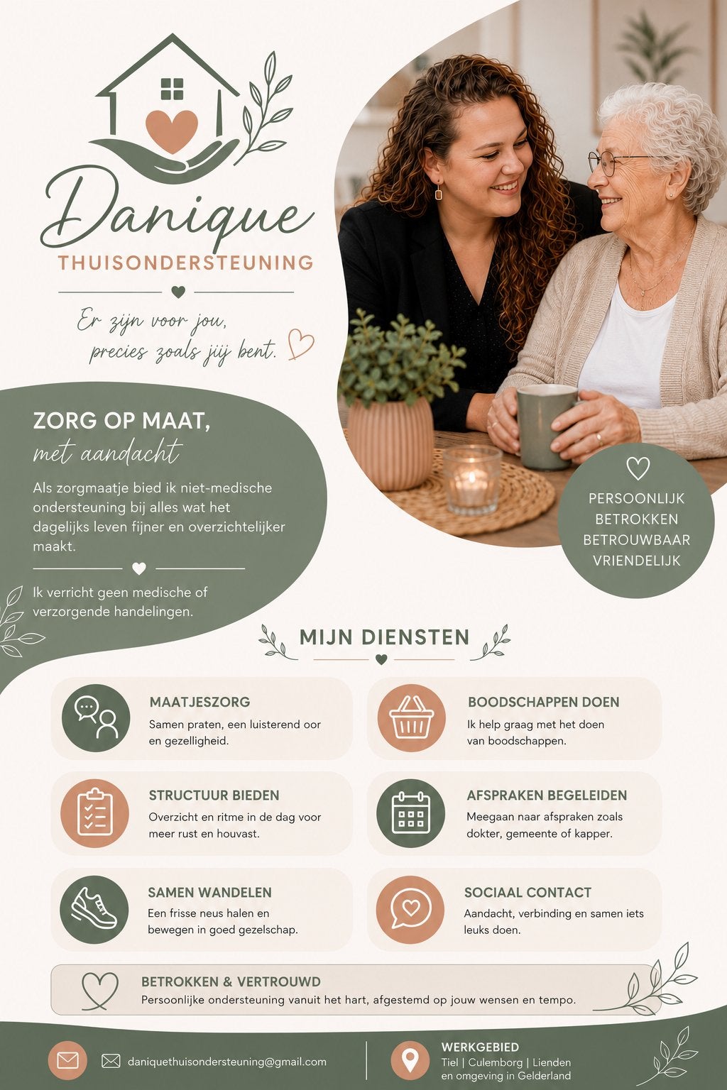 Maatjeszorg & Thuisondersteuning, Ophalen