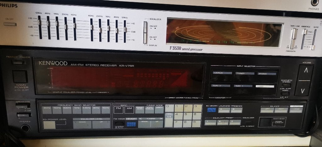 vintage philips f3538 sound processor, Ophalen, Gebruikt, Overige merken