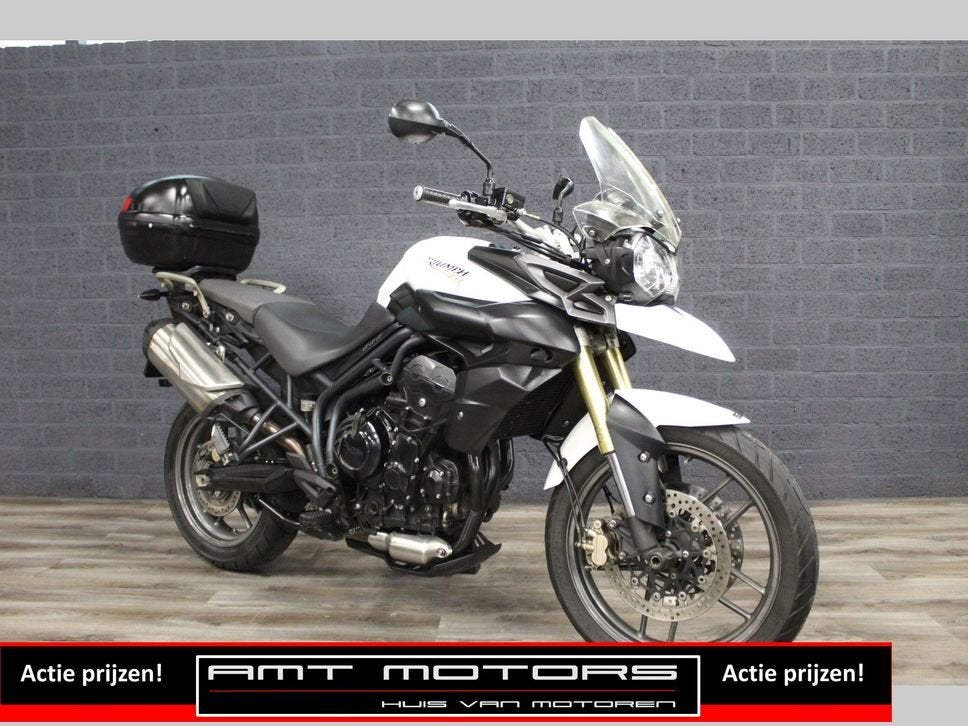 TRIUMPH TIGER 800 ABS (bj 2011) 47,411 km Topkoffer, Motoren, Motorrijbewijs A, Bedrijf, Onbekend, Meer dan 35 kW