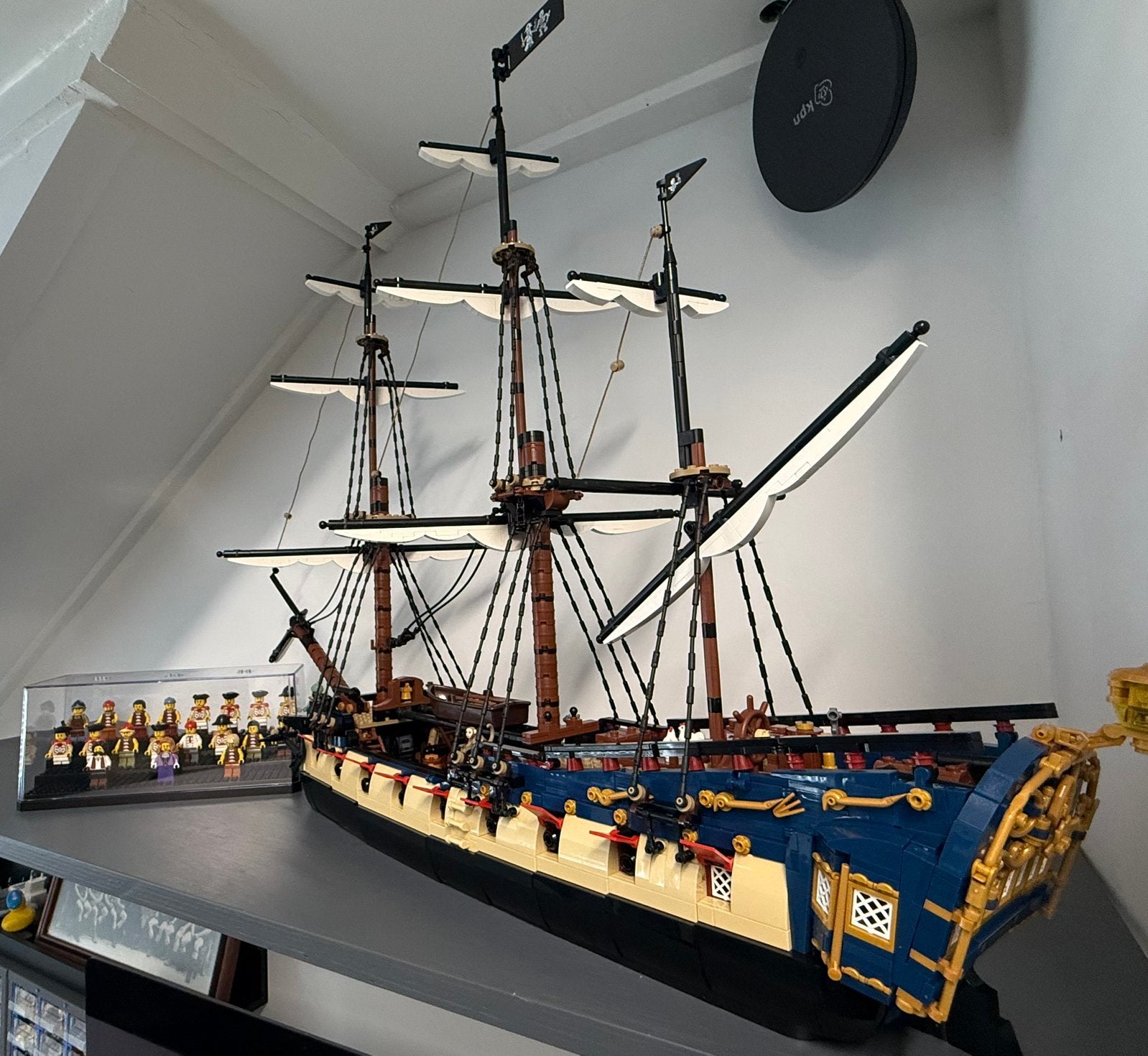 Lego 910059 Privateer Frigata Fortuna (gebouwd), Ophalen, Zo goed als nieuw