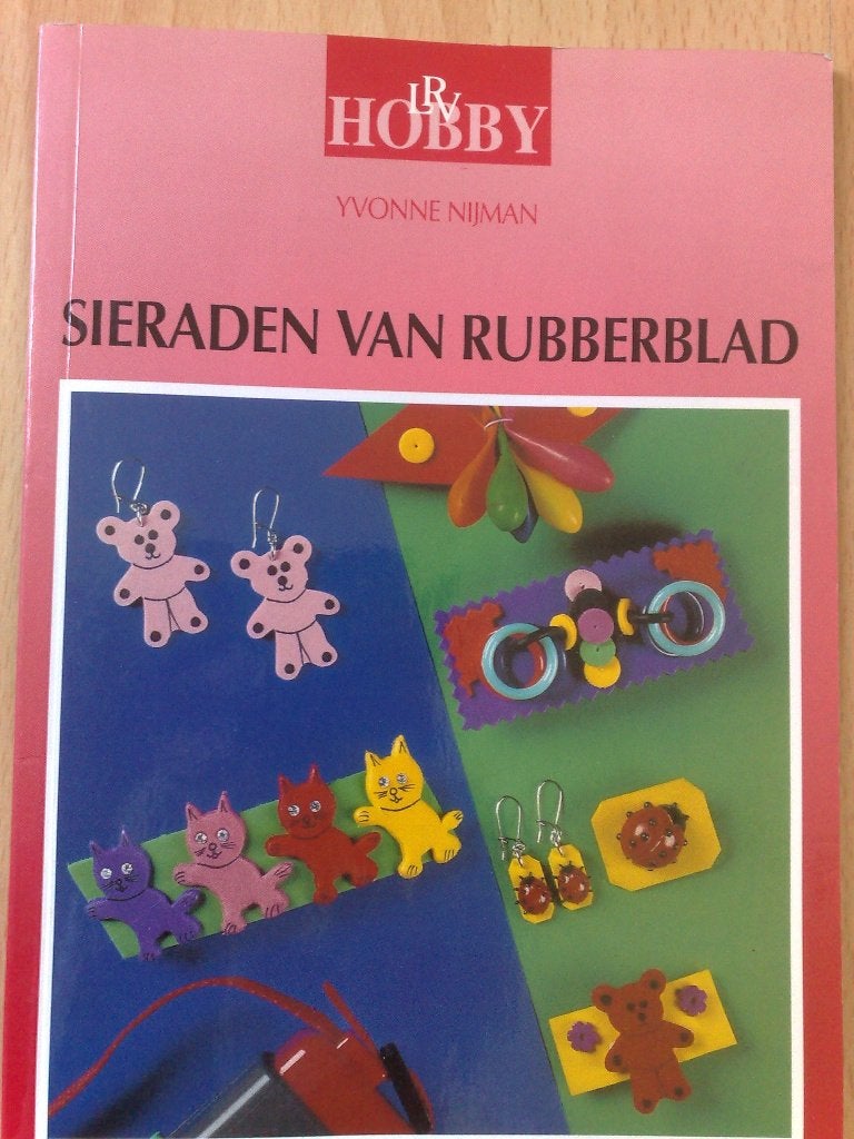 Boek = Sieraden van Rubberblad, Hobby en Vrije tijd, Verzenden, Nieuw, Overige typen