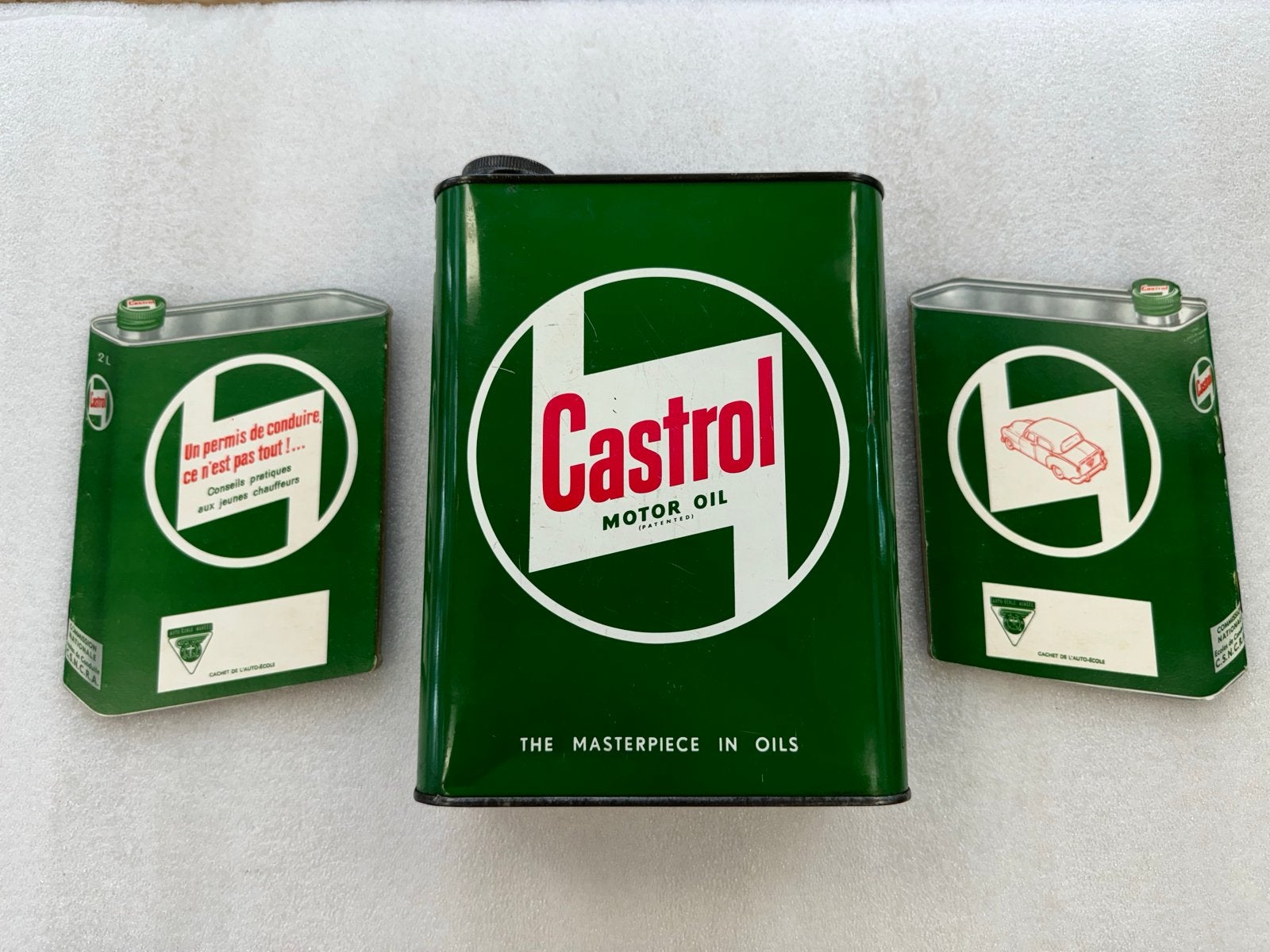 Vintage Castrol Motorolie boekjes - Set van 3, Ophalen