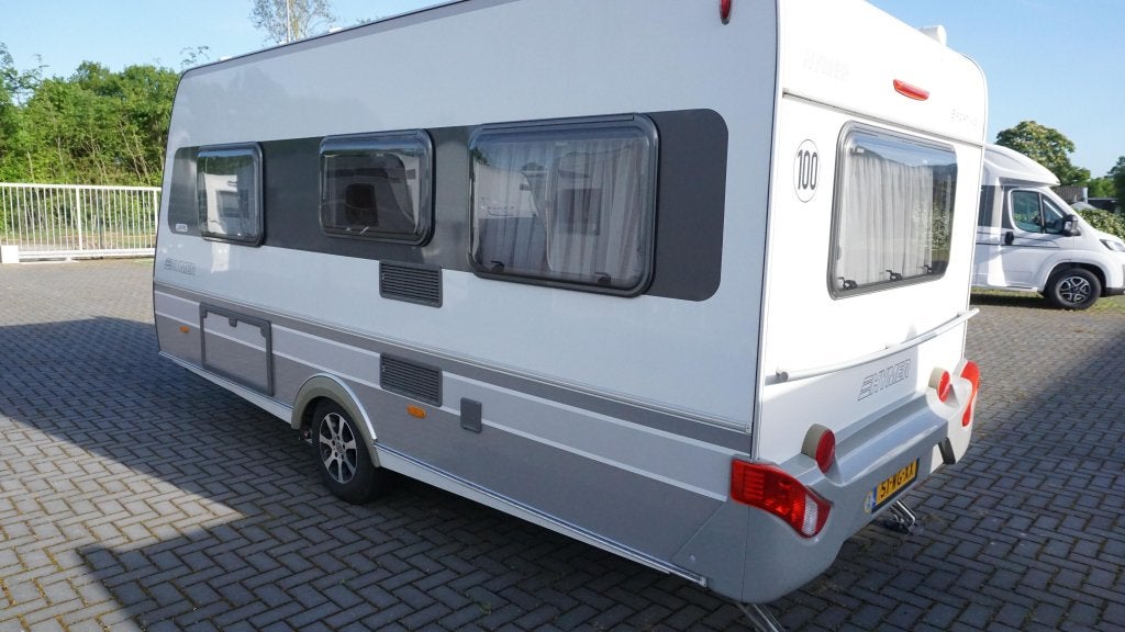 Hymer Jive 465, mover-Unico en Thule luifel, Rondzit, Bedrijf, Overige typen, Eriba