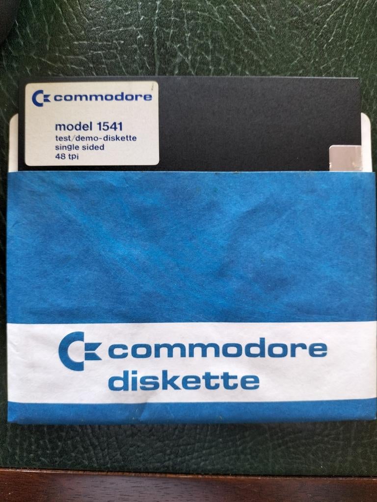 Commodore 1541 Test/Demo-diskette (Single Sided), Computers en Software, Ophalen of Verzenden