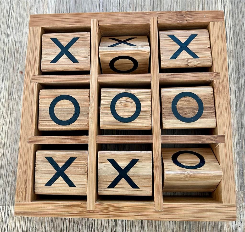 Boter, Kaas en Eieren turn - Houten spel, Een of twee spelers, Ophalen of Verzenden, Nieuw
