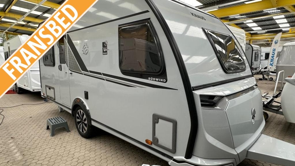 Knaus Sudwind Black Selection 450 FU FRANS BED, Caravans en Kamperen, Rondzit, Schokbreker, Bedrijf, Overige typen