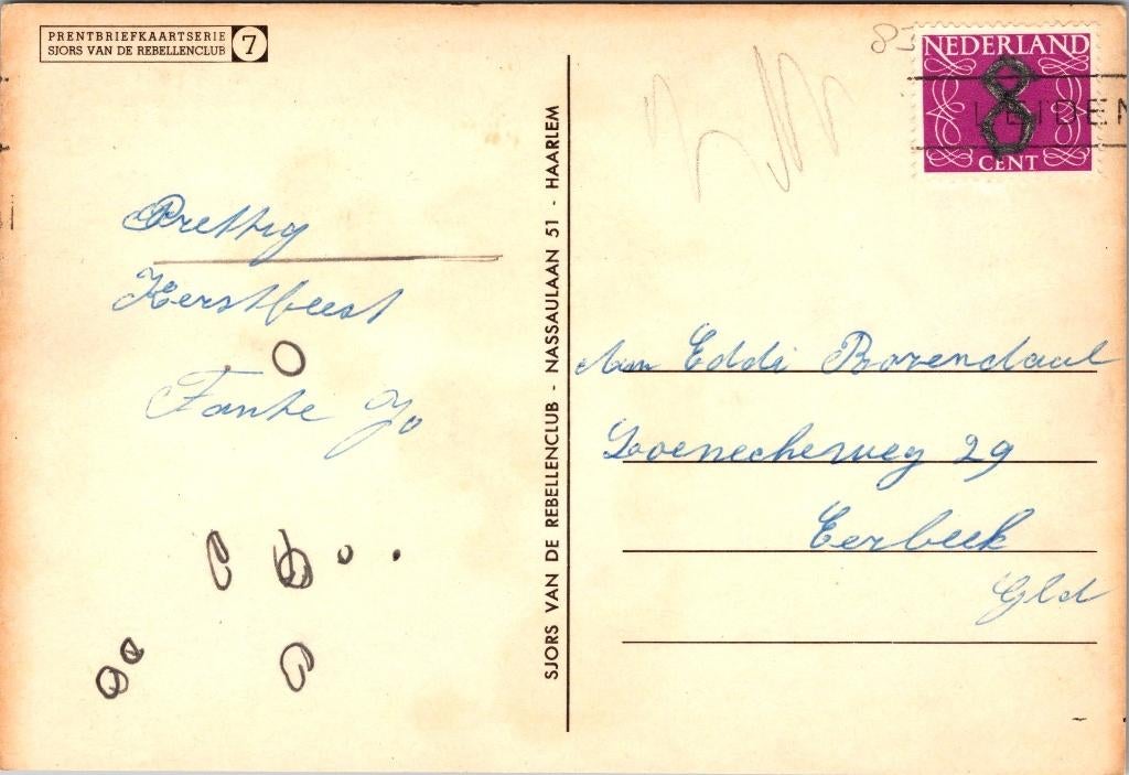 Billy en Betsy Turf | 2 ansichtkaarten jaren 60, Verzenden, 1960 tot 1980, Gelopen, Kinderen