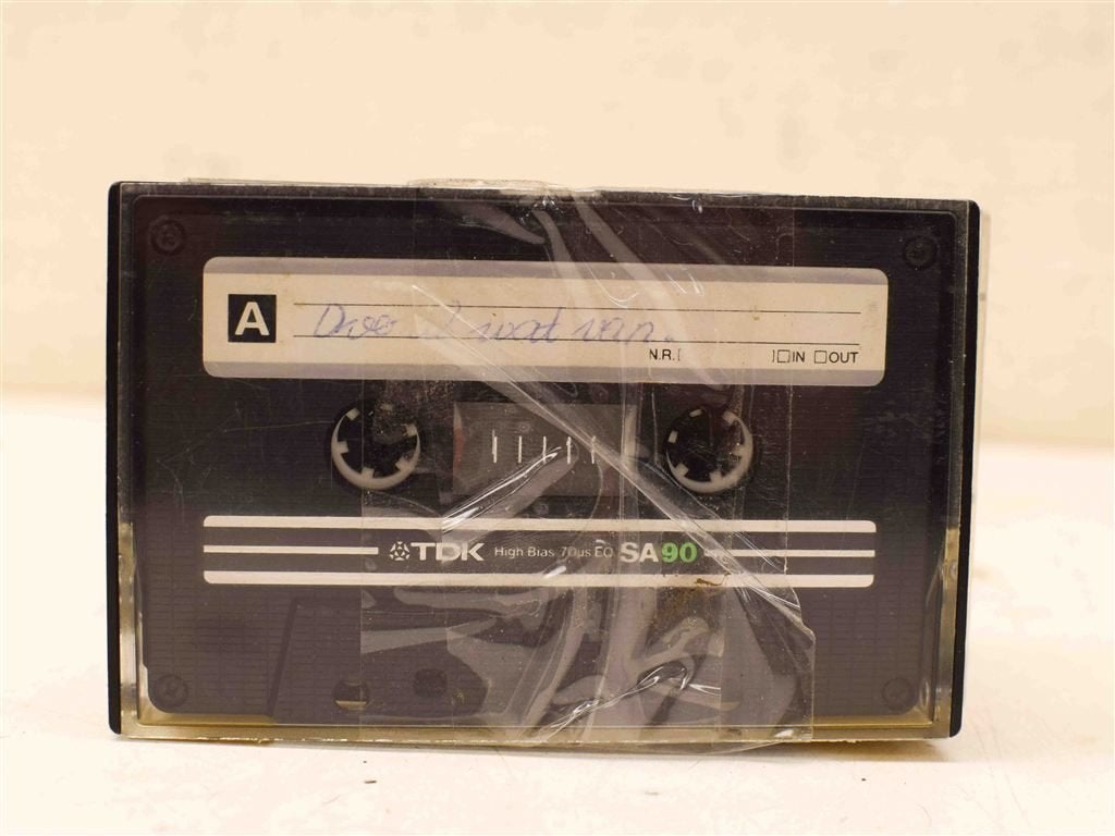 4 Stuks TDK cassettebandjes 44734