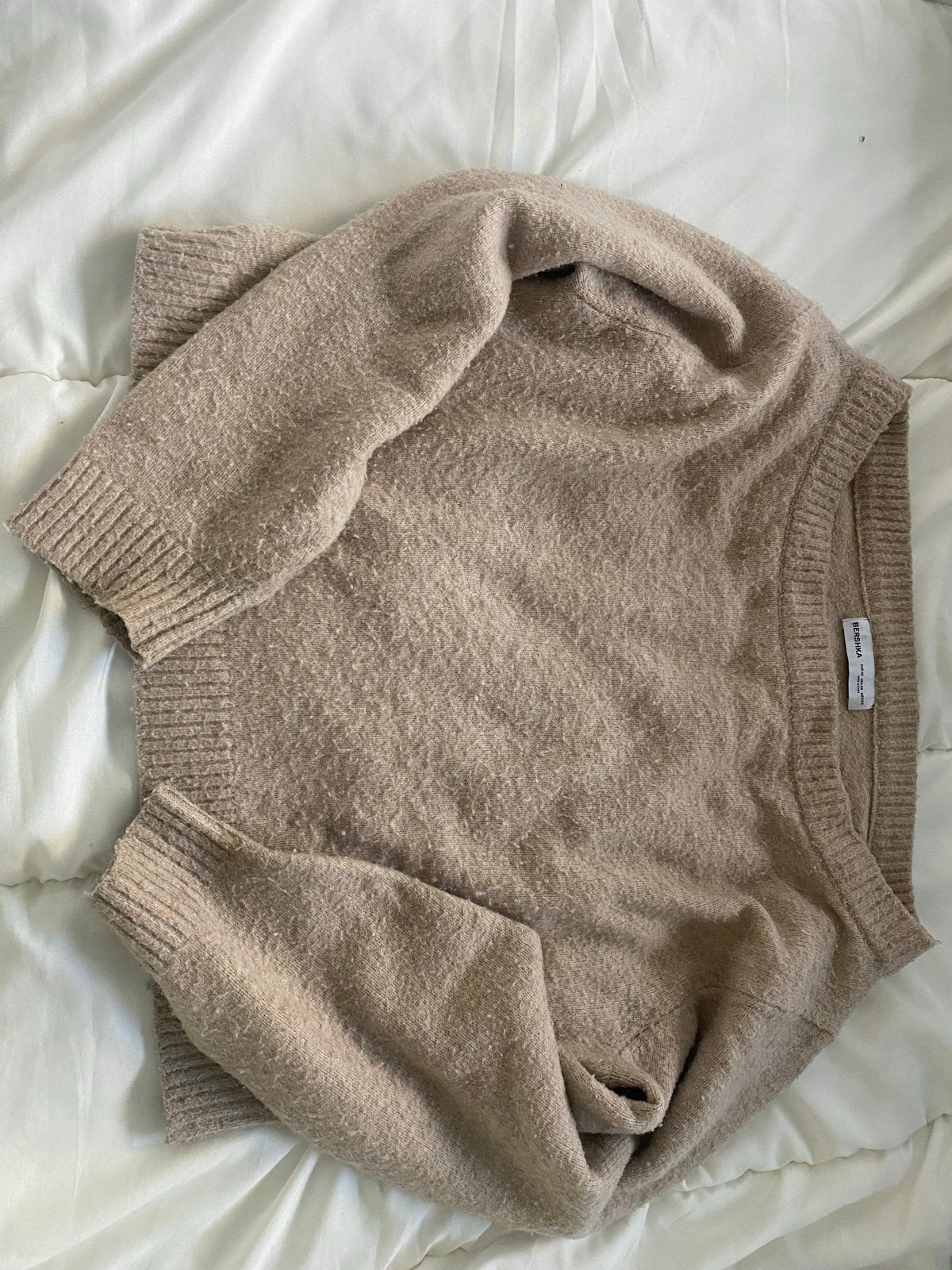 Bershka trui maat XS, Ophalen of Verzenden, Zo goed als nieuw, Maat 34 (XS) of kleiner, Beige