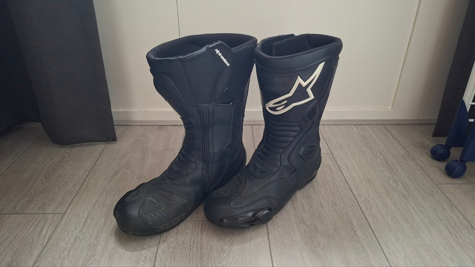 Motorlaarzen Alpinestars maat 45., Motoren, Ophalen, Tweedehands, Heren, Laarzen