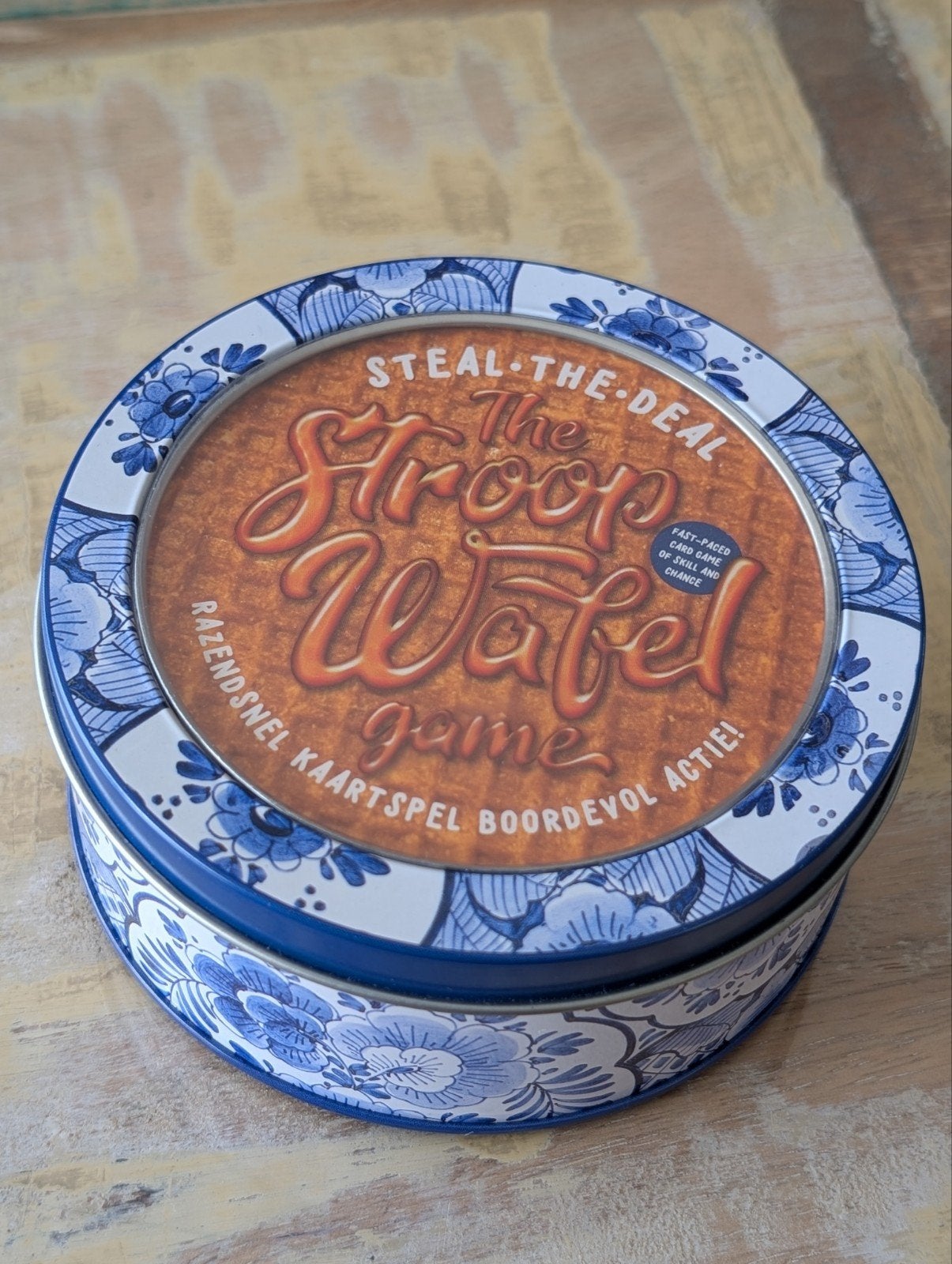 NIEUW: the stroopwafel game (razendsnel kaartspel, HEMA), Een of twee spelers, Ophalen of Verzenden, Nieuw, Hema