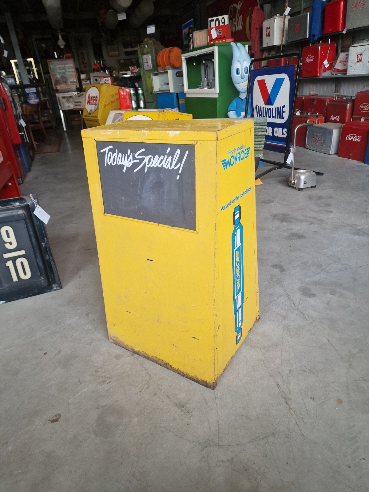 Monroe presentatie zuil, Ophalen, Gebruikt, Reclamebord