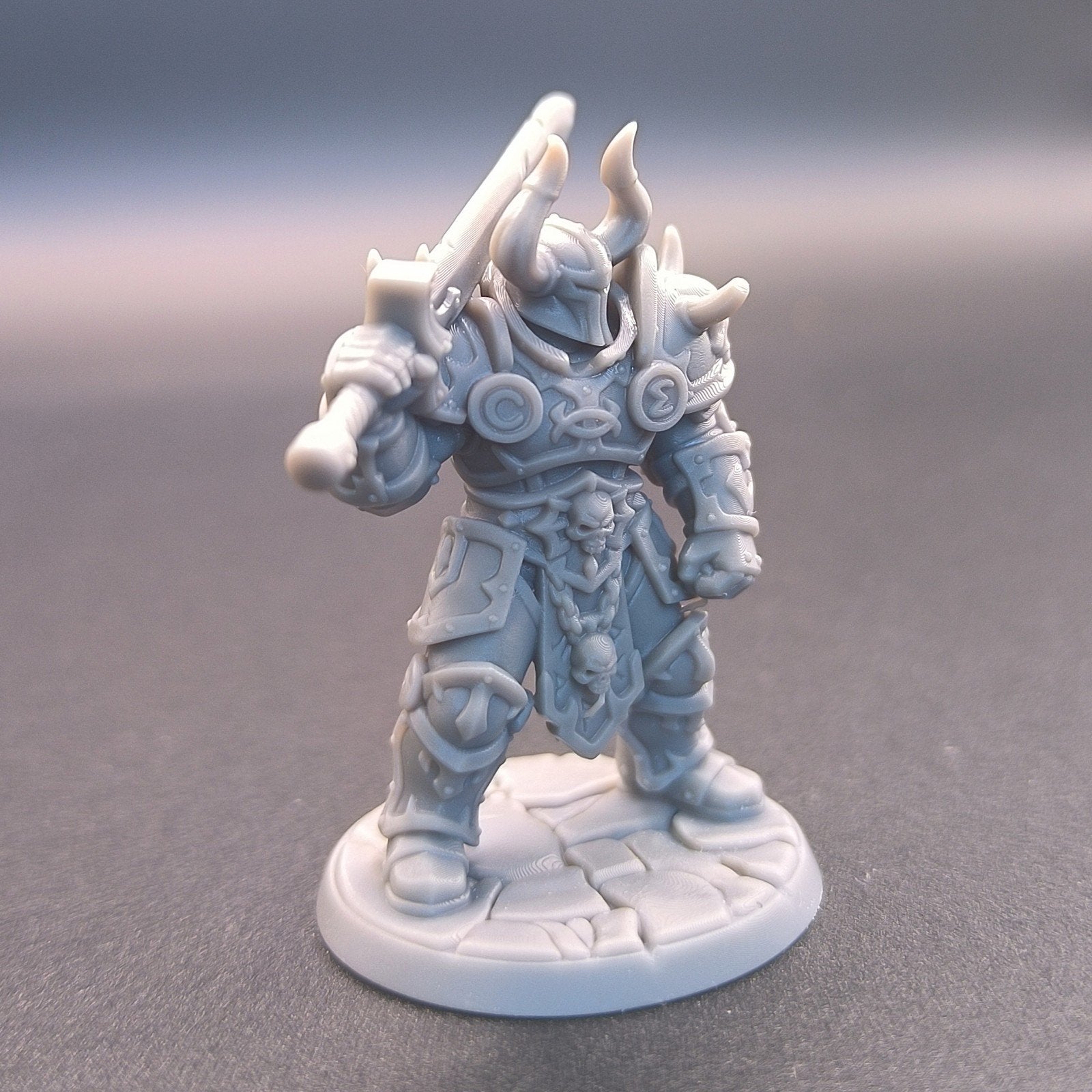 Chaos Warrior Miniature D&D HQ dungeon's and dragons, Ophalen of Verzenden, Overige soorten
