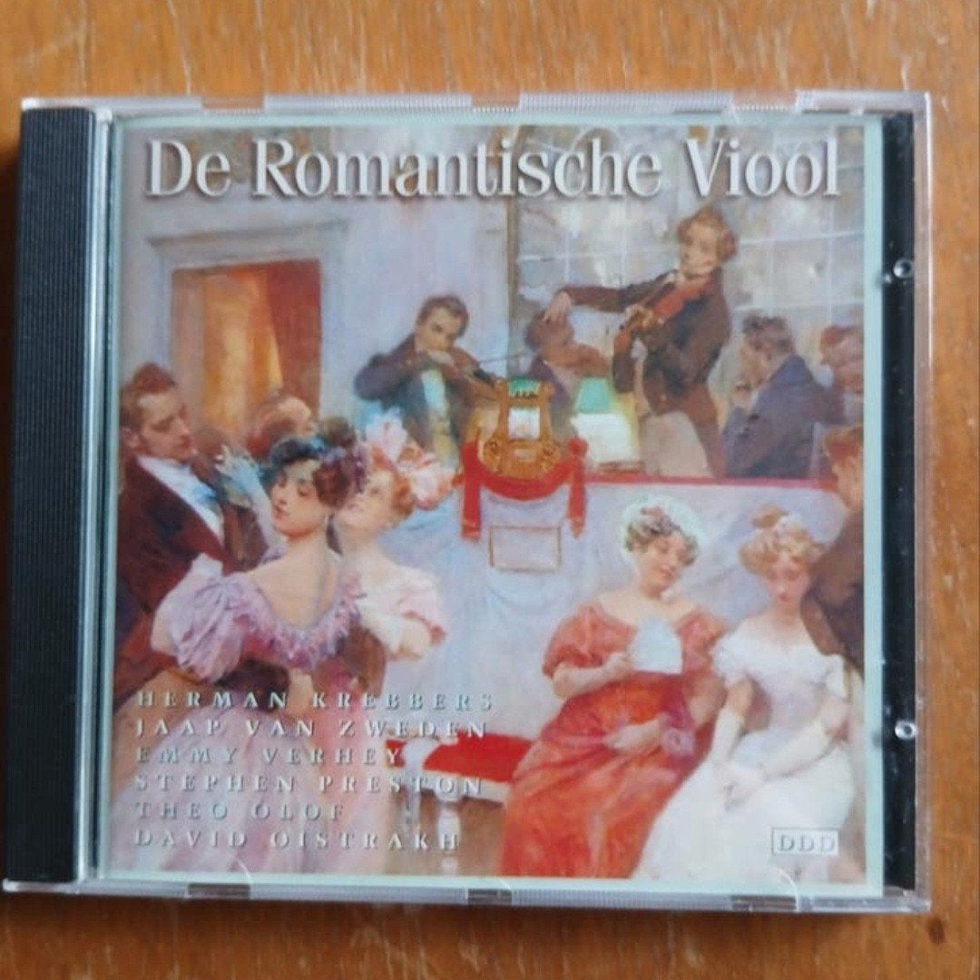 De Romantische Viool - Klassieke CD met topviolisten, Ophalen of Verzenden, Romantiek, Gebruikt, Orkest of Ballet