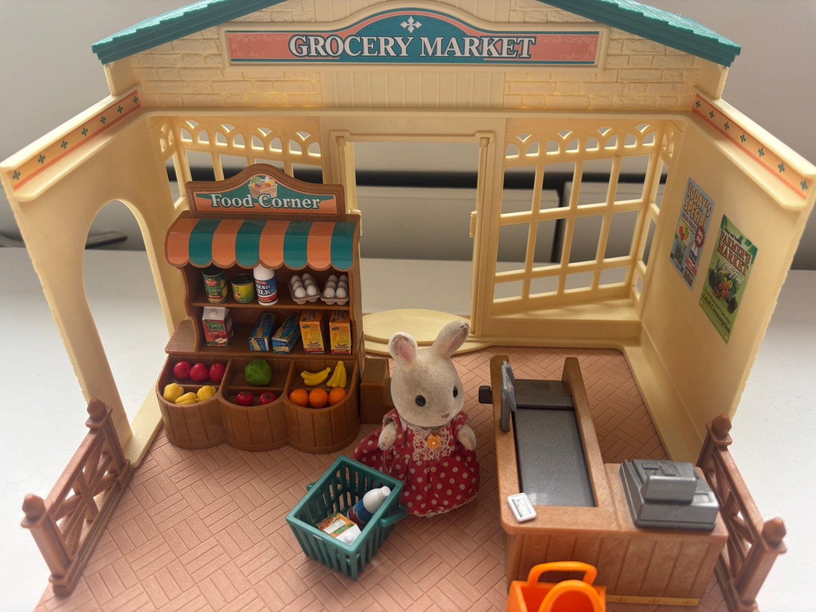 Sylvanian Families Grocery met Konijn, Ophalen of Verzenden, Gebruikt, Jongen of Meisje