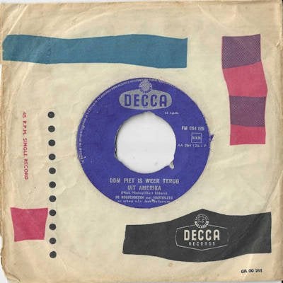 De ROBBEDOEZEN & HARTEN ZES  1956  NEDERBIET !! R1231, Ophalen of Verzenden, Gebruikt, 7 inch, Pop