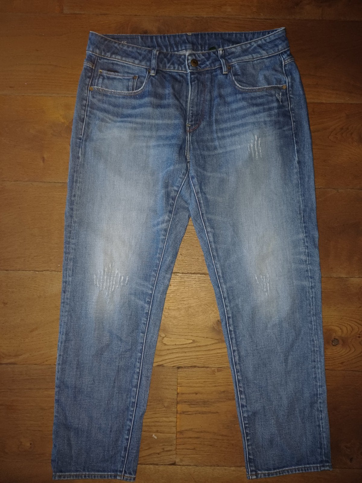 G-Star RAW boyfriend jeans mt 29/30 zgan, Blauw, G Star Raw, Ophalen of Verzenden, Zo goed als nieuw
