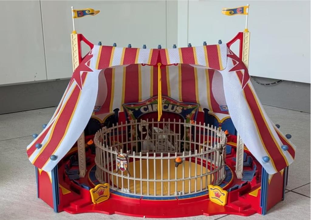 Playmobil Circus met vele extra's en dieren, Ophalen