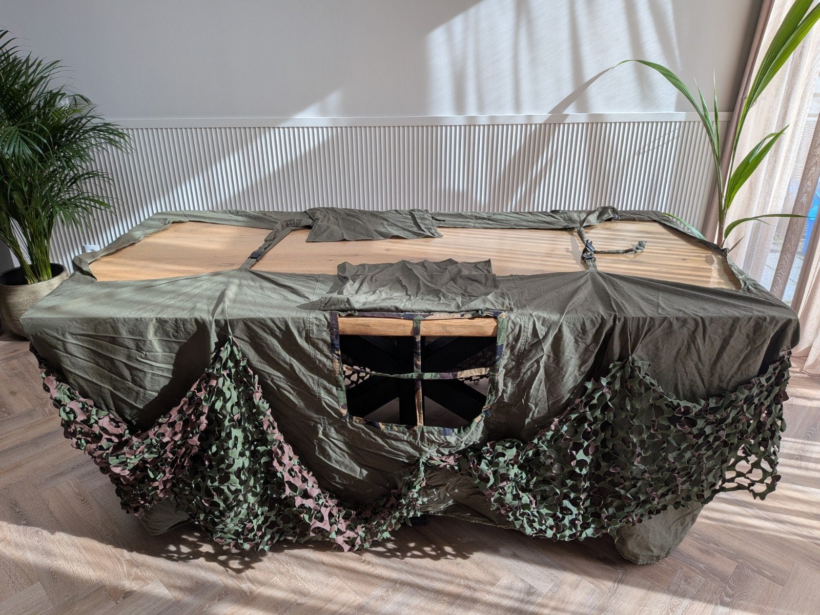 Uniek Speeltent voor Kinderen - Camouflage Stijl, Ophalen of Verzenden, Gebruikt