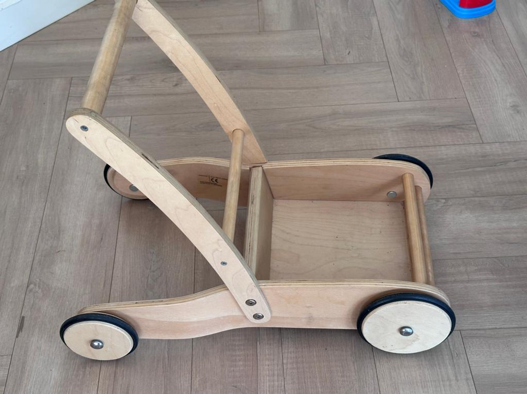 Pinolino loopwagen, Ophalen, Zo goed als nieuw, Duw- of Trekspeelgoed