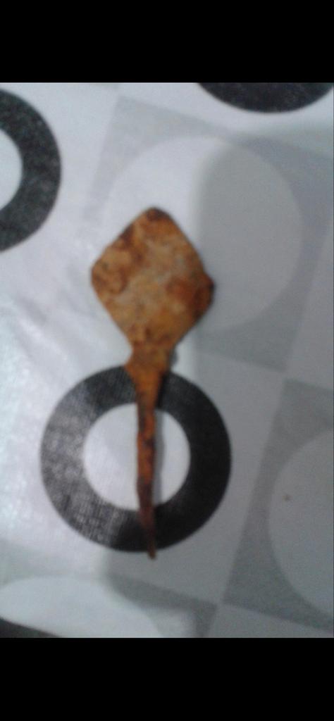 Oud metalen object - mogelijk historisch verzamelobject, Ophalen of Verzenden