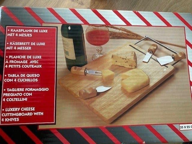 kaasplank, Snij-/serveerplank, Ophalen of Verzenden, Nieuw, Hout