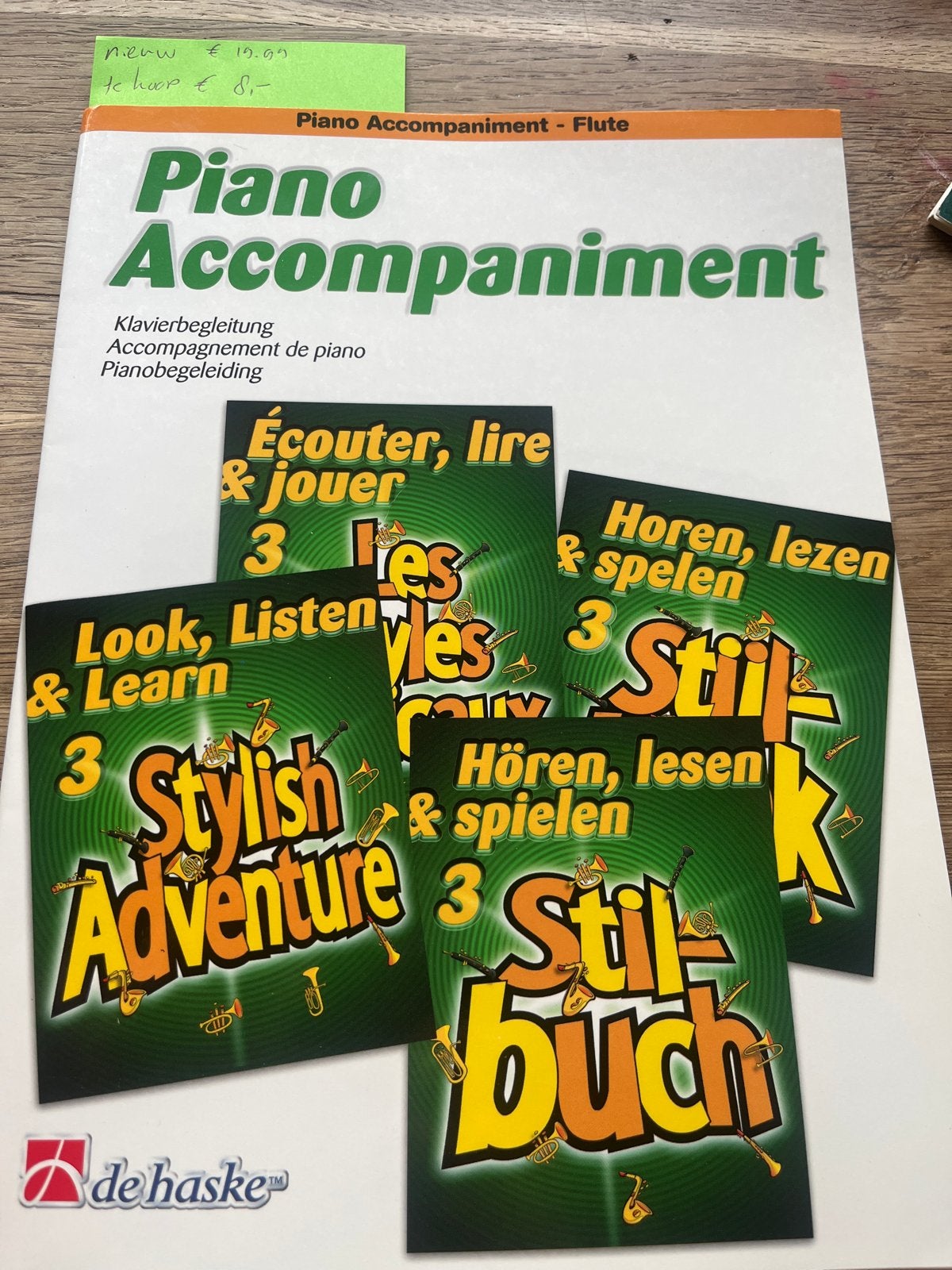 Piano Accompaniment - Flute (De Haske), Klassiek, Les of Cursus, Dwarsfluit of Piccolo, Ophalen of Verzenden