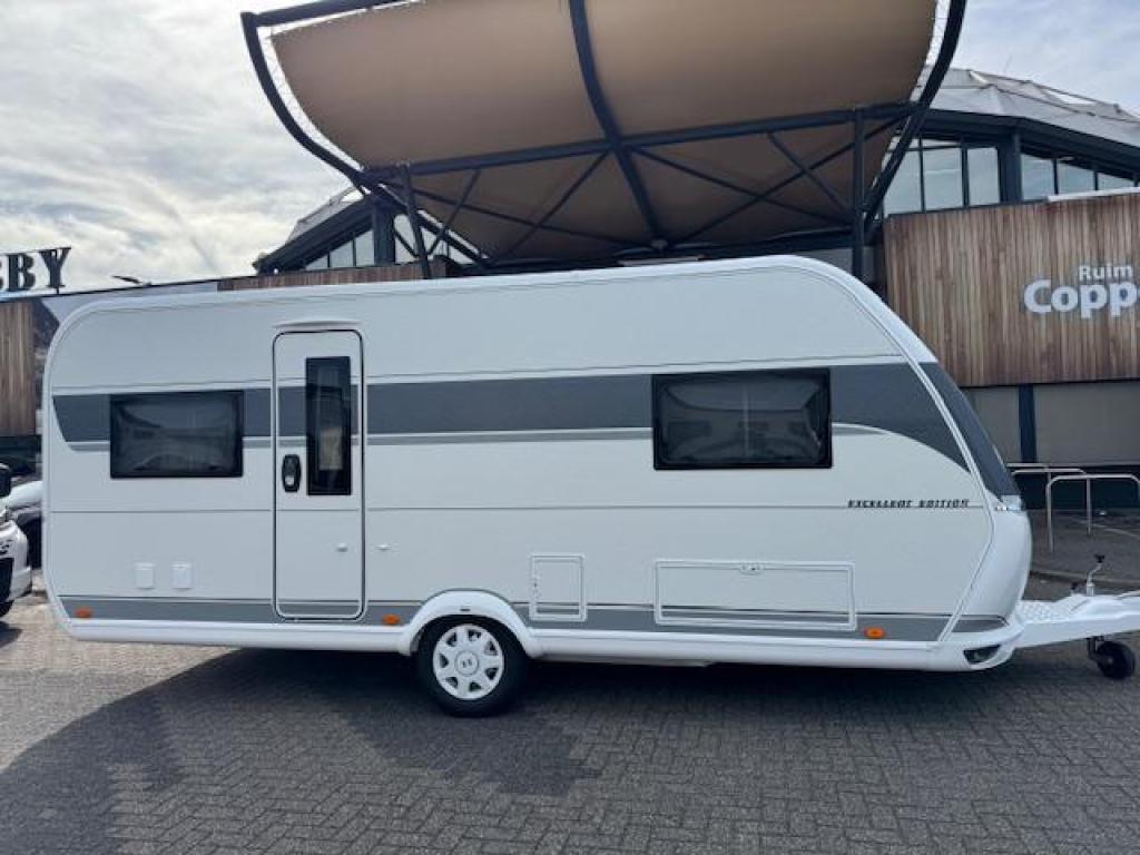 Hobby Excellent Edition 540 UL 2026 BLACKLINE ACTIE!!!, Caravans en Kamperen, Standaardzit, Schokbreker, Hobby, Overige typen