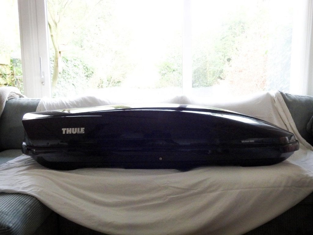 Dakkoffer Thule Motion 600 te huur, Ophalen, Gebruikt