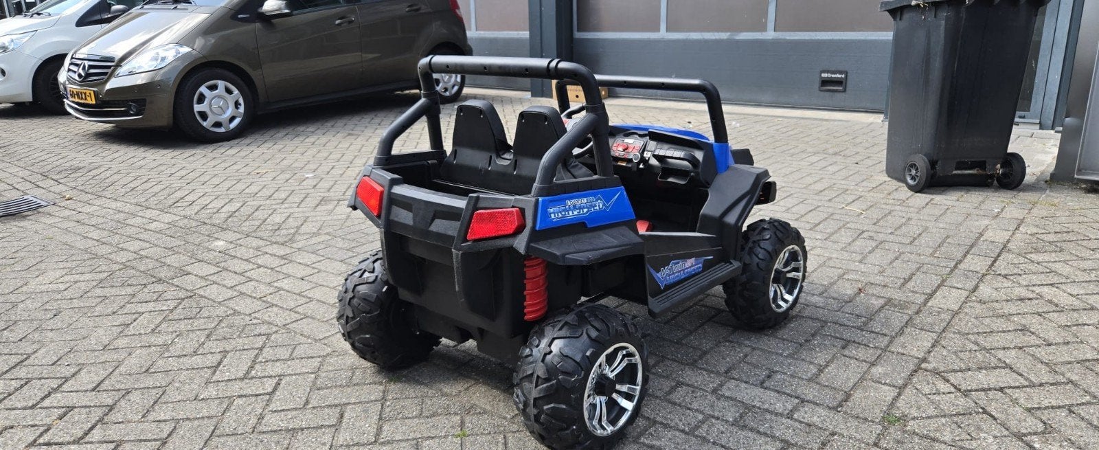 Elektrische Kinder Jeep met Radio en Afstandsbediening, Ophalen, Zo goed als nieuw