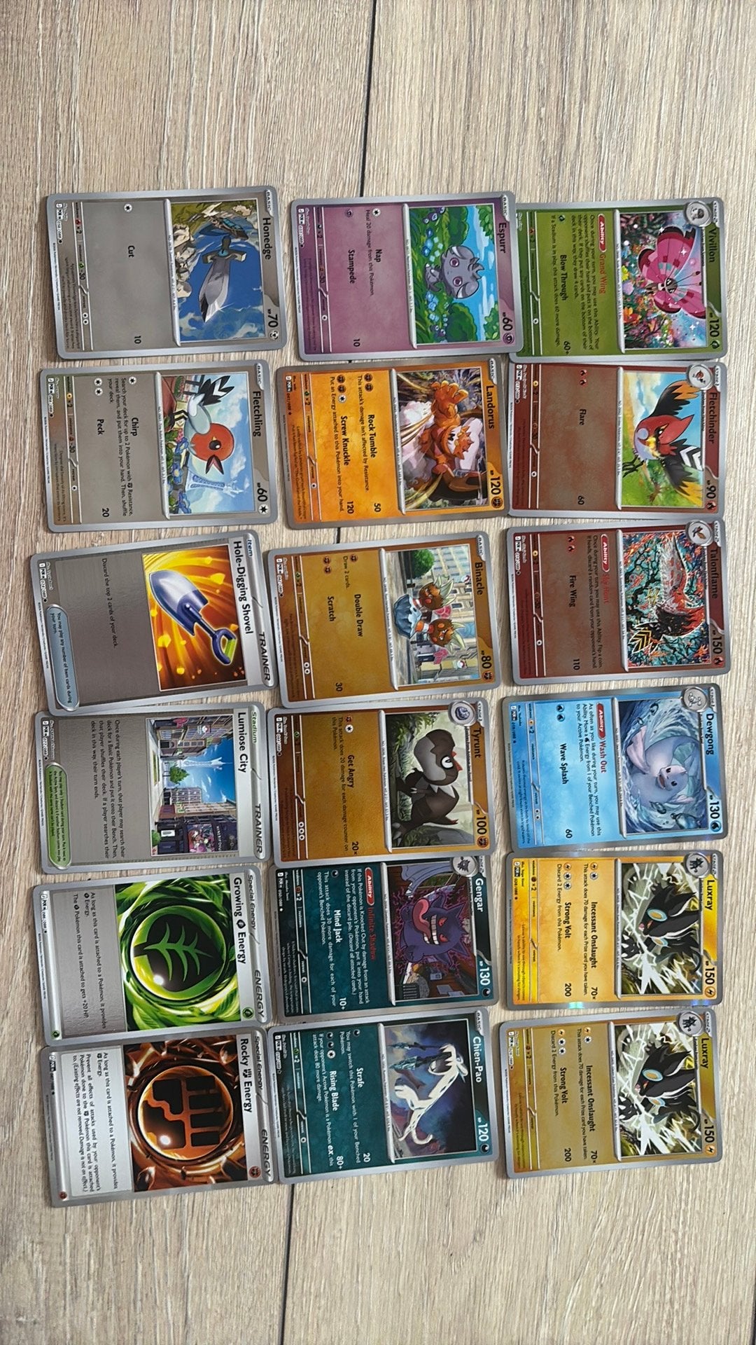 Verschillende (reverse) holo Pokémon kaarten Perfect Order, Ophalen of Verzenden, Nieuw, Meerdere kaarten