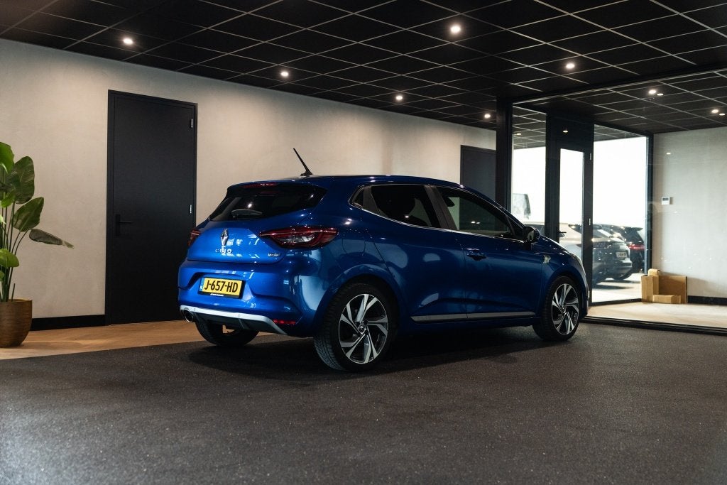 Renault Clio 1.0 TCe R.S. Line | Carplay | Cruise | Park Ass, Auto's, Renault, 12 maanden, Gebruikt, 580 kg, Blauw