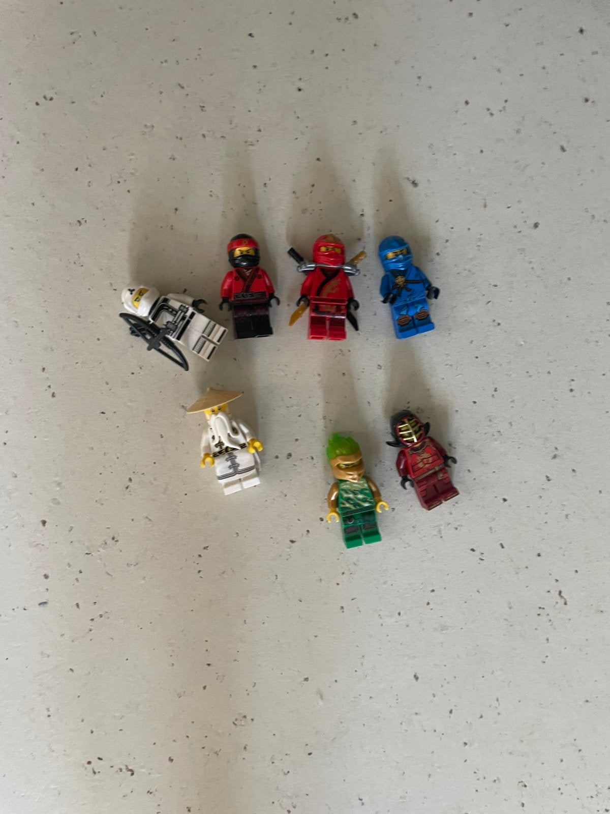 Ninjago figures lego, Ophalen of Verzenden, Zo goed als nieuw, Overige materialen, Overige merken