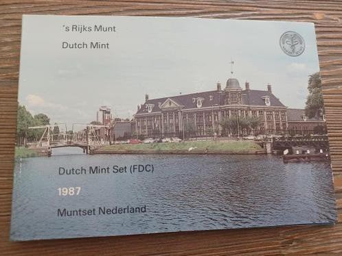 Muntset Nederland compleet FDC 1987, Ophalen of Verzenden, Koningin Beatrix, Setje