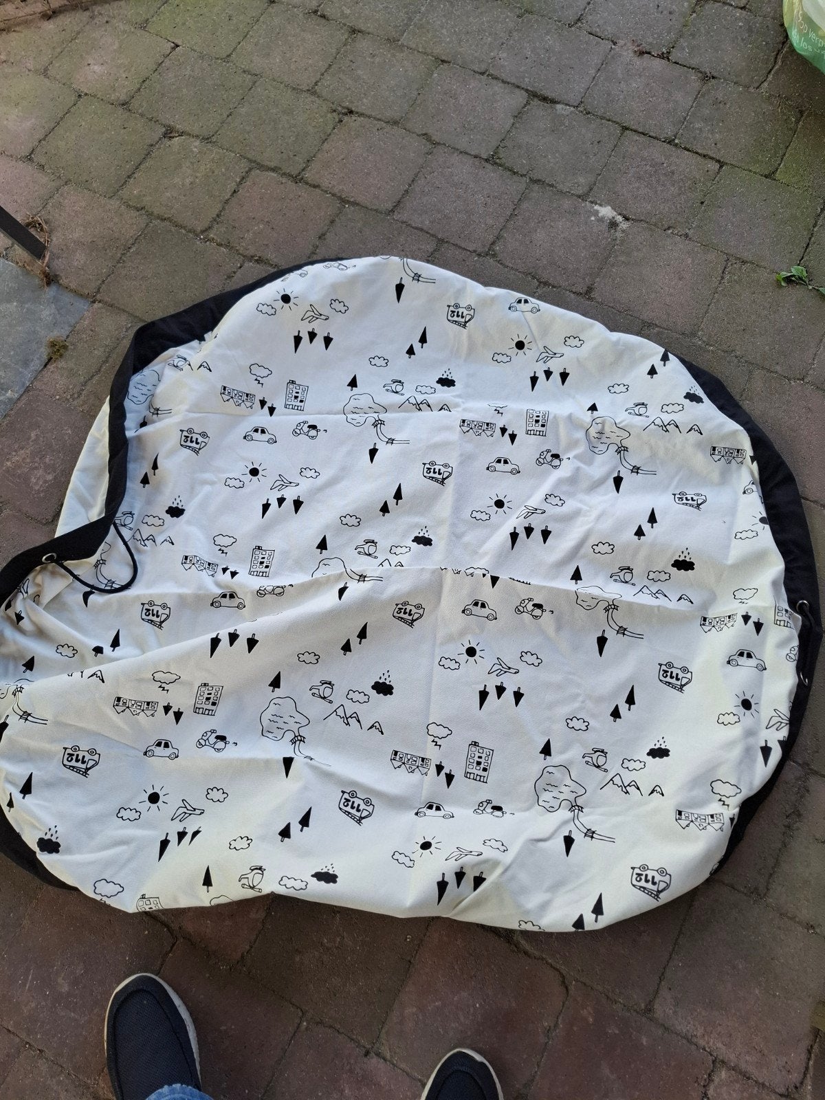 Speelkleed/opbergzak met wegenpatroon, Kinderen en Baby's, Ophalen of Verzenden