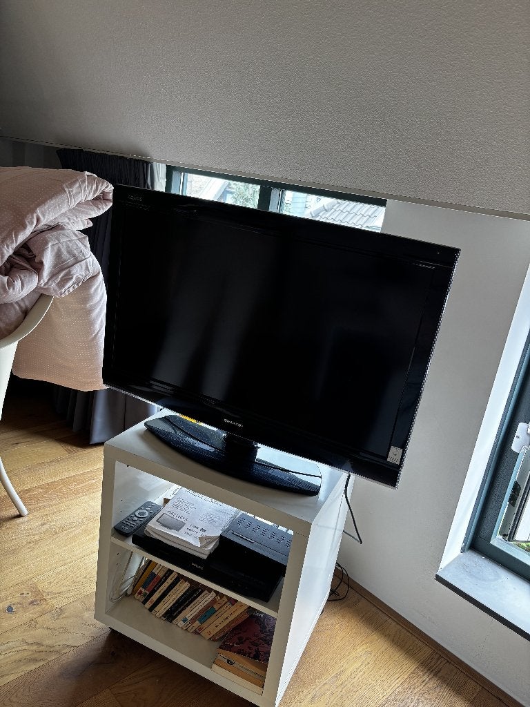 Sharp Aquos lcd TV – inclusief afstandsbediening, Audio, Tv en Foto, Televisies, Ophalen, Gebruikt, 50 Hz, LCD