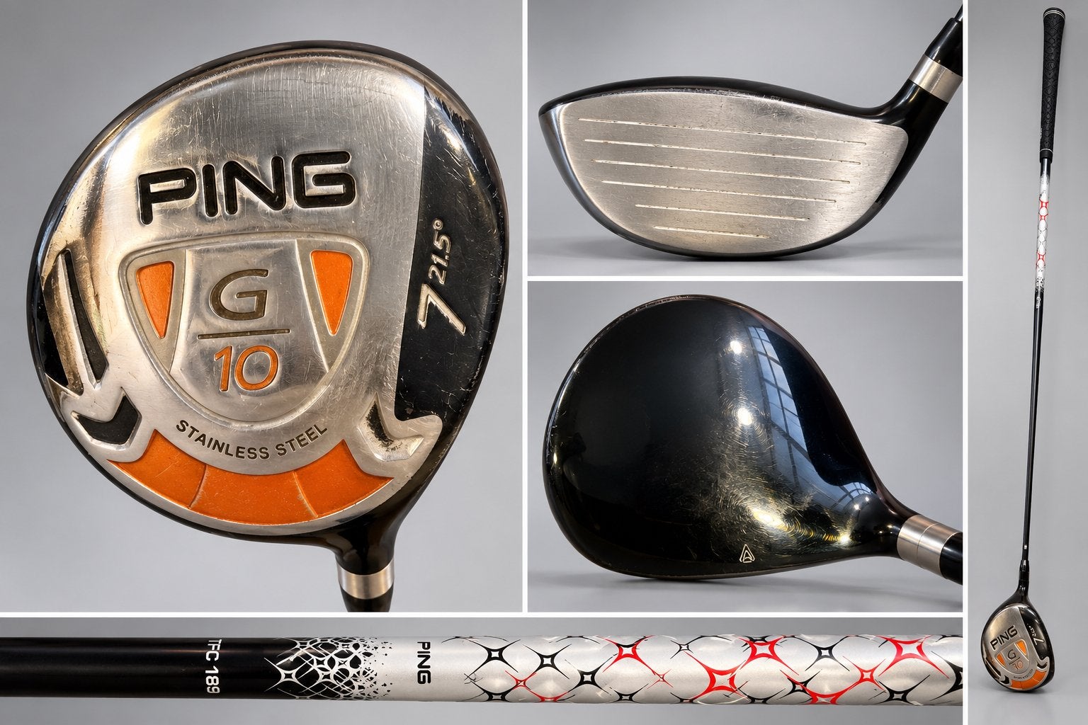 PING G10 7 21.5 Fairway Wood Golfclub rechtshandig, Ophalen of Verzenden, Gebruikt, Club, Ping
