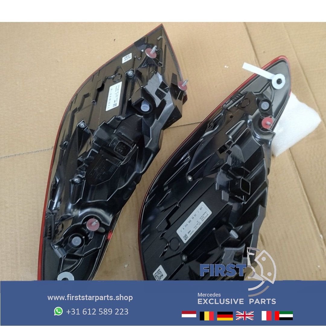 W214 E KLASSE LED ACHTERLICHTEN SET ORIGINEEL Mercedes LINKS, Gebruikt, -, Ophalen of Verzenden, -