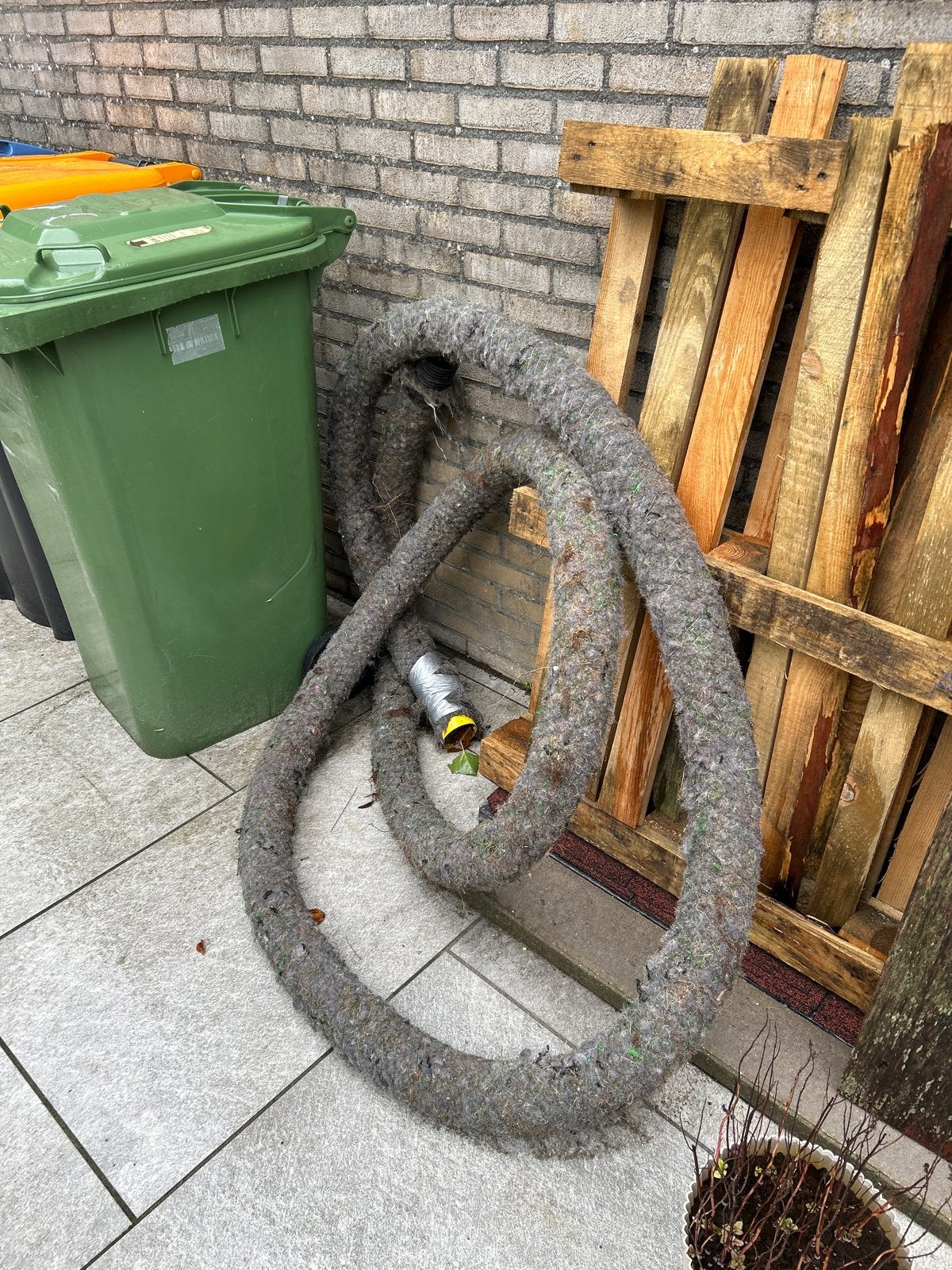 Gratis af te halen: 5m gebruikte drainage buis, Ophalen, Gebruikt