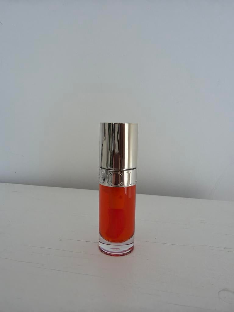 Clarins Lip Comfort Oil - 05 Apricot (DEMONSTRATION), Lippen, Nieuw, Oranje, Ophalen of Verzenden