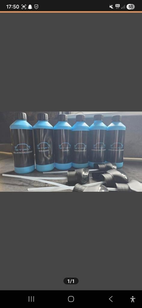 STIFT auto onderhoudsmiddelen set, Auto diversen, Onderhoudsmiddelen, Ophalen