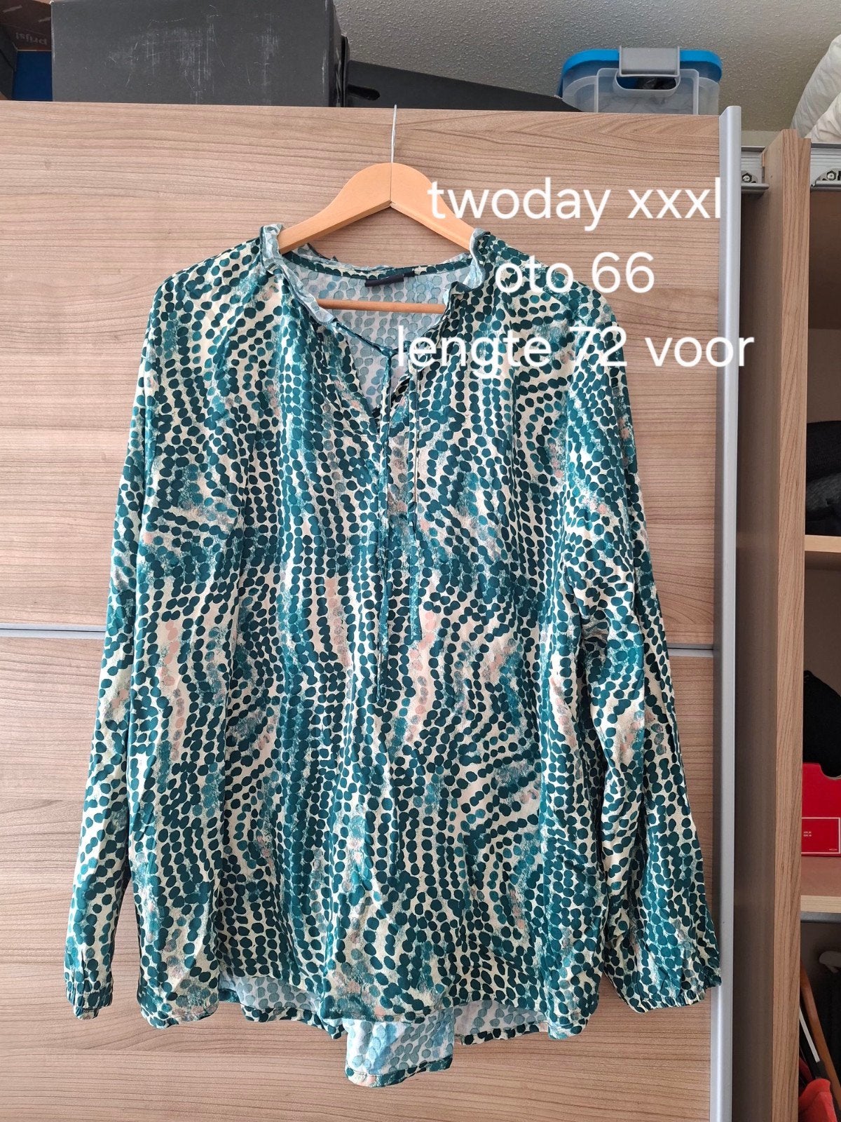 Twoday top xxxl groen, Twoday, Zo goed als nieuw, Groen, Shirt of Top