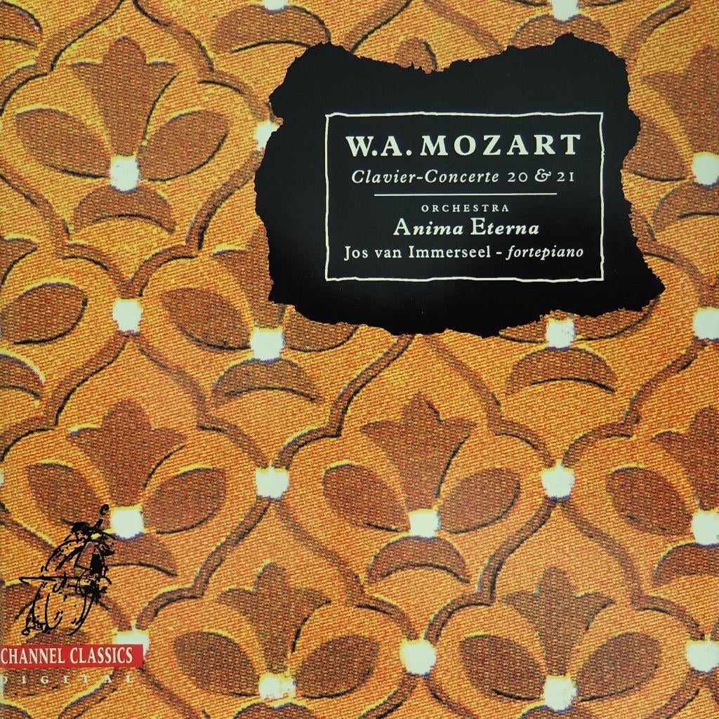 Mozart/ Pianoconcerti 20 & 21 - van Immerseel / Anima Eterna, Ophalen of Verzenden, Classicisme, Zo goed als nieuw, Orkest of Ballet